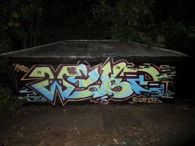 Graffiti Wall - Photo by Caps_WCBS