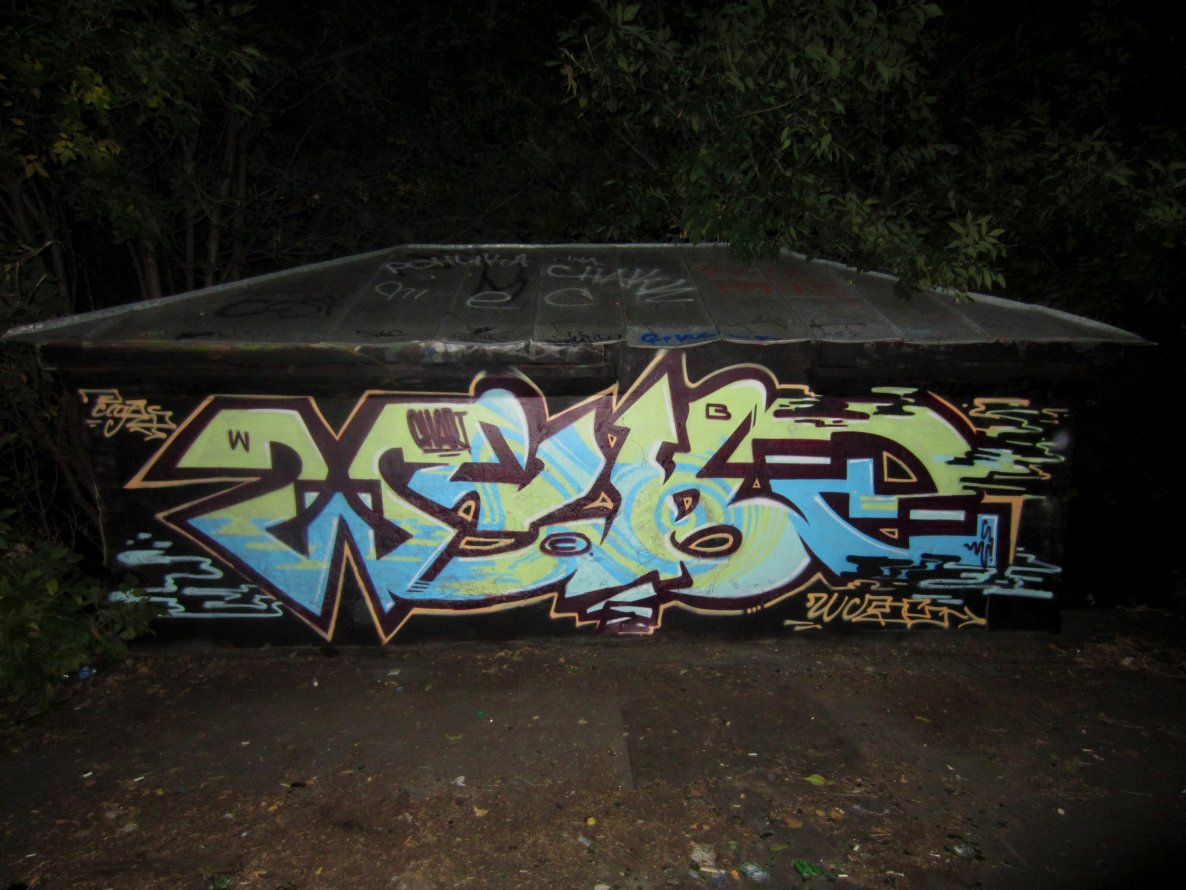 Graffiti Wall - Photo by Caps_WCBS