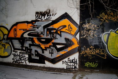 Graffiti Wall - Photo by Caps_WCBS - 2015, morning, 5