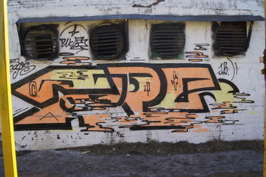 Graffiti Bombing - Photo by Caps_WCBS