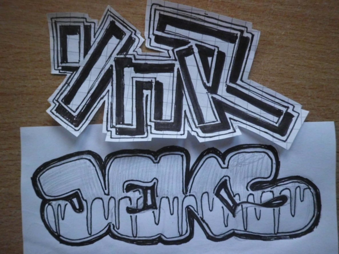 Graffiti Sketch - Photo by CaptainJeks - Jeks, YNR (2013)