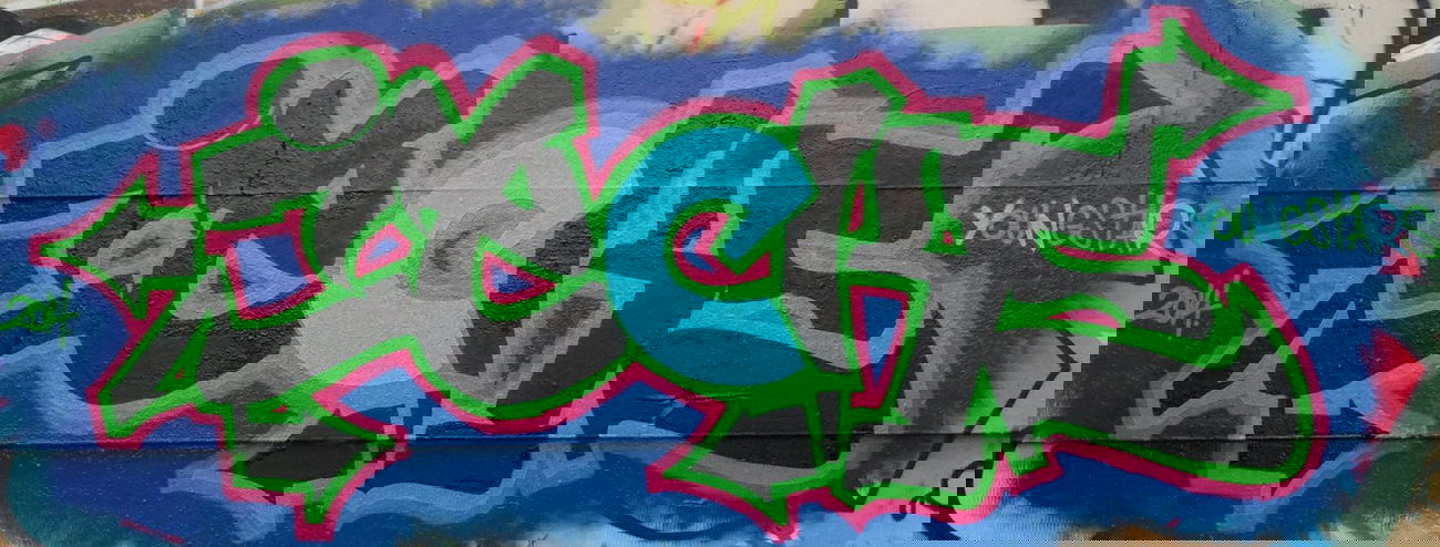 Graffiti Wall - Photo by CaptainJeks - Jecks, YNR (2014)