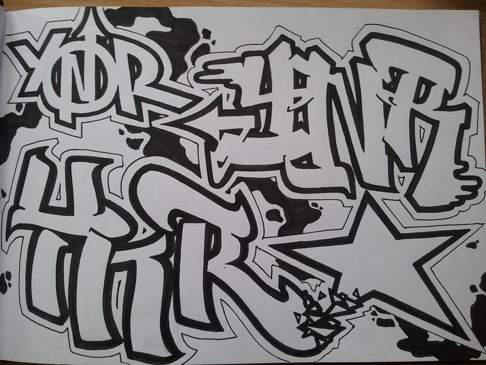 Graffiti Sketch - Photo by CaptainJeks - YNR, Jeks (2014)