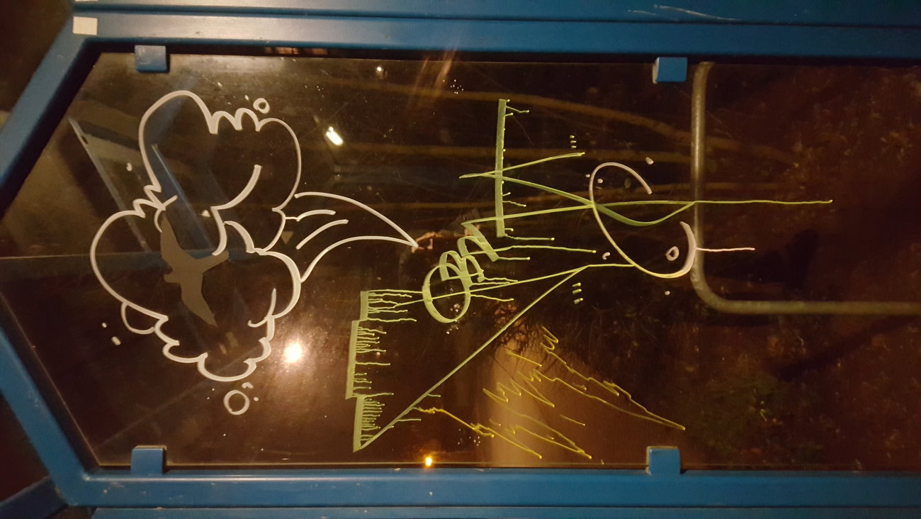 Graffiti Street Art - Photo by Carade - Cobra, d.b.r (2018)