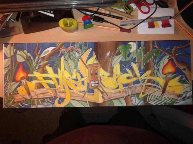 Graffiti Sketch - Photo by CaseFBM