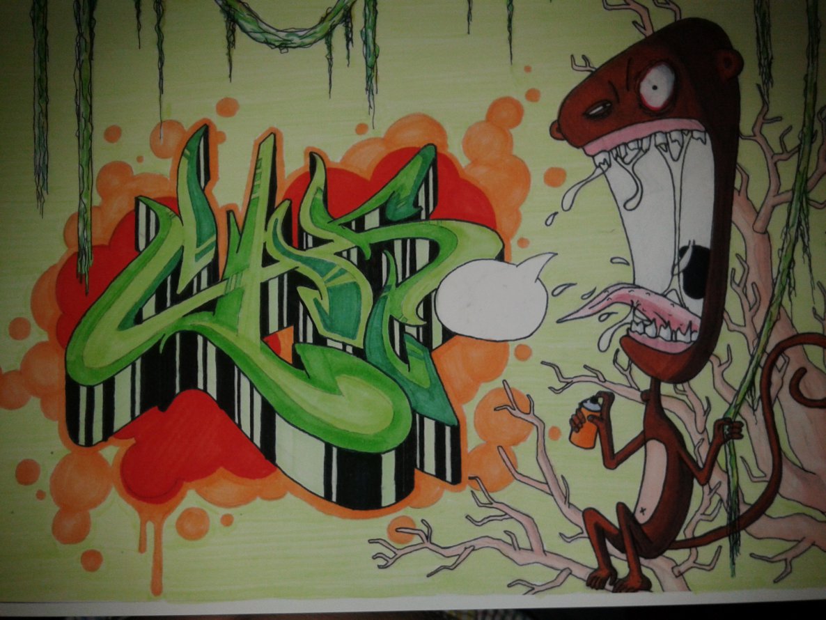 Graffiti Sketch - Photo by CaseFBM