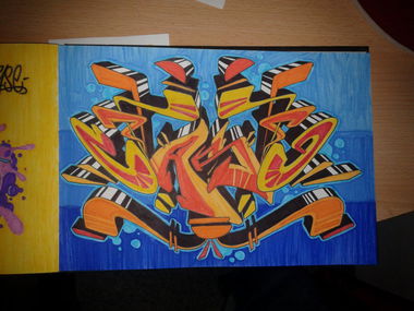 Graffiti Sketch - Photo by CaseFBM