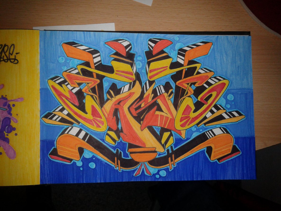Graffiti Sketch - Photo by CaseFBM