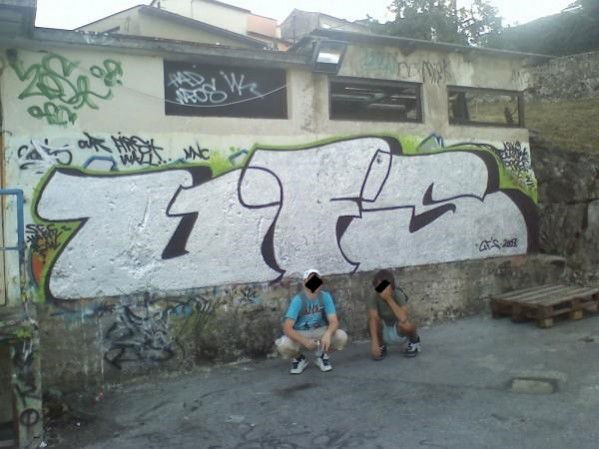 Graffiti Bombing in Rijeka - Photo by CasualRi - ufs, kastav, rijeka (2009)
