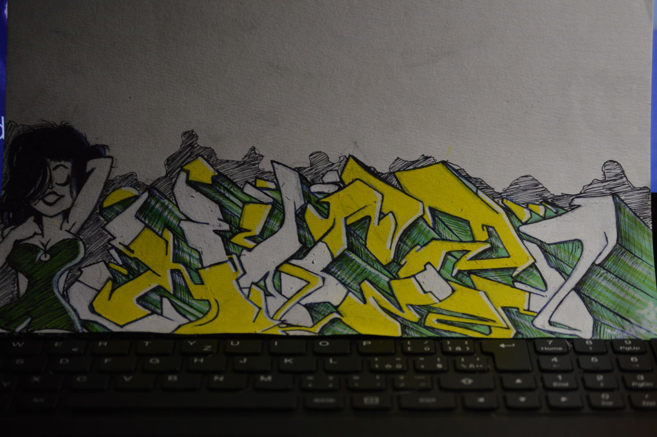 Graffiti Wall - Photo by CeeJay (2016)