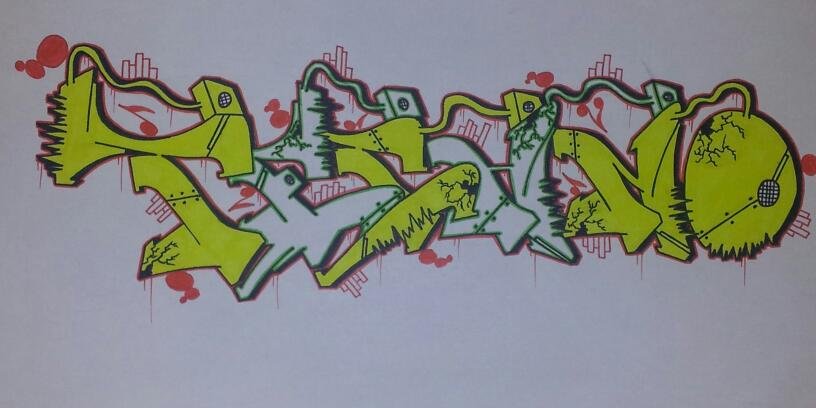 Graffiti Sketch - Photo by Cepsoner - techno (2013)