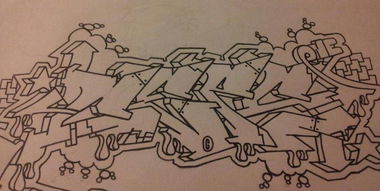 Graffiti Sketch - Photo by Cepsoner - ceps (2013)