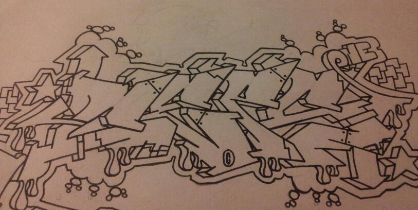 Graffiti Sketch - Photo by Cepsoner - ceps (2013)