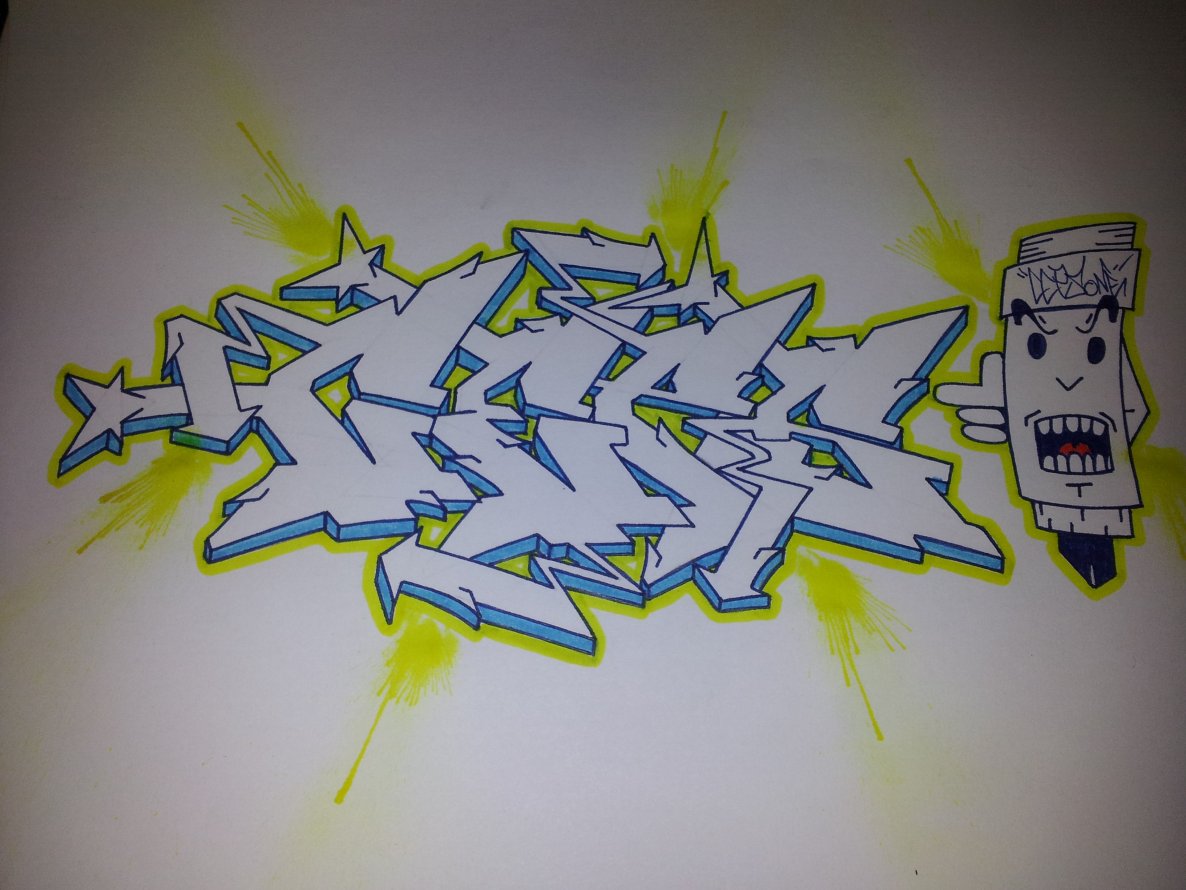 Graffiti Sketch - Photo by Cepsoner - ceps
