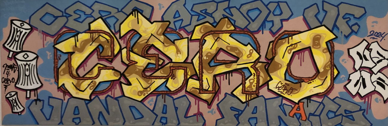 Graffiti Sketch - Photo by Cero (2024)