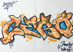 Graffiti Wall - Photo by Cero (2024)