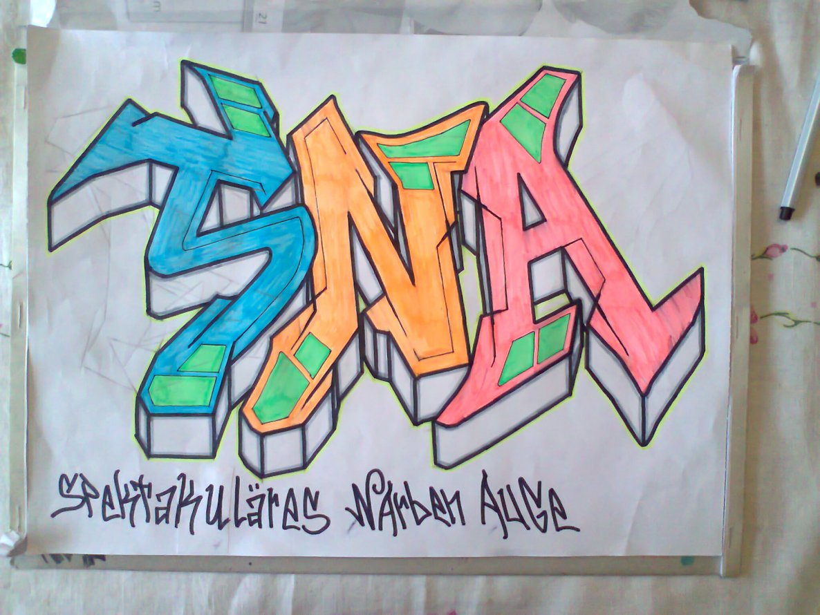 Graffiti Sketch - Photo by Cerz01 - SNA, Soest, Cerz (2013)