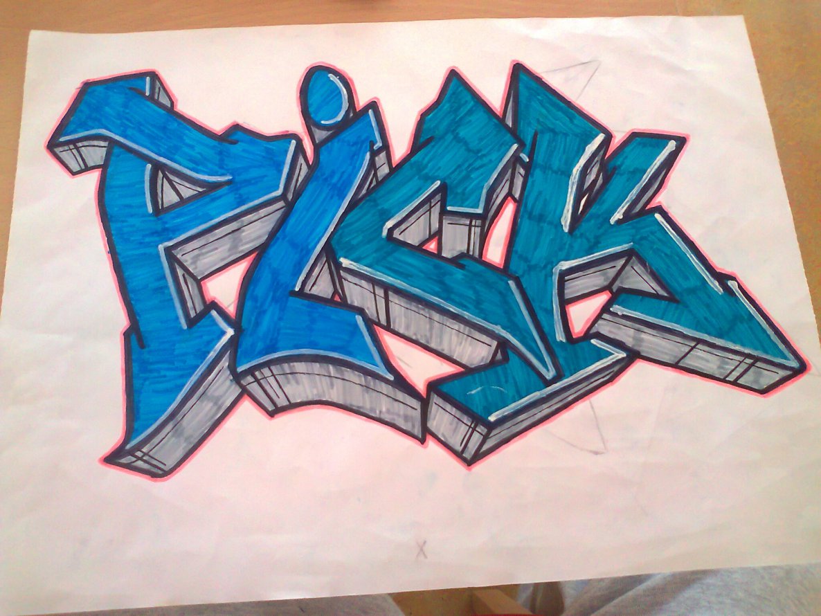 Graffiti Sketch - Photo by Cerz01