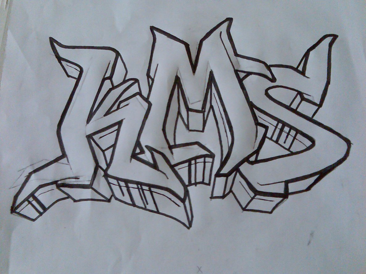 Graffiti Sketch - Photo by Cerz01