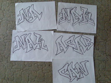 Graffiti Sketch - Photo by Cerz01