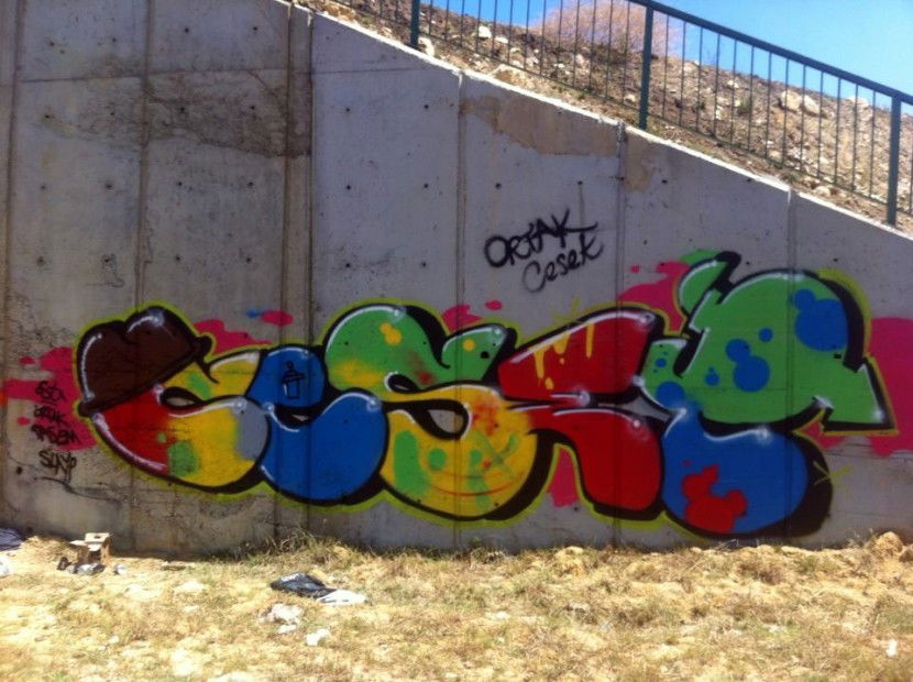 Graffiti Bombing in Istanbul - Photo by Ceset - Ceset (2013)
