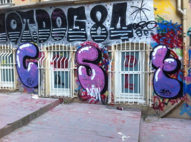 Graffiti Bombing in ?stanbul - Photo by Ceset - Ceset (2013)