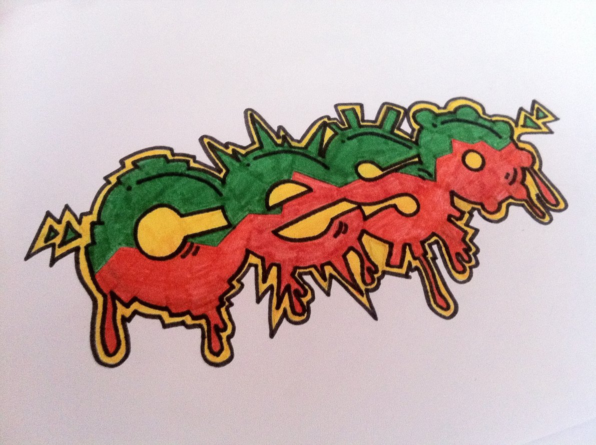 Graffiti Sketch - Photo by Ceso