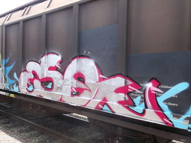 Graffiti Train - Photo by Chabonaut (2013)
