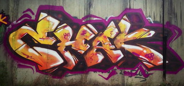 Graffiti Wall in Abakan - Photo by Chak - Chak