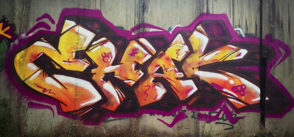 Graffiti Wall in Abakan - Photo by Chak - Chak