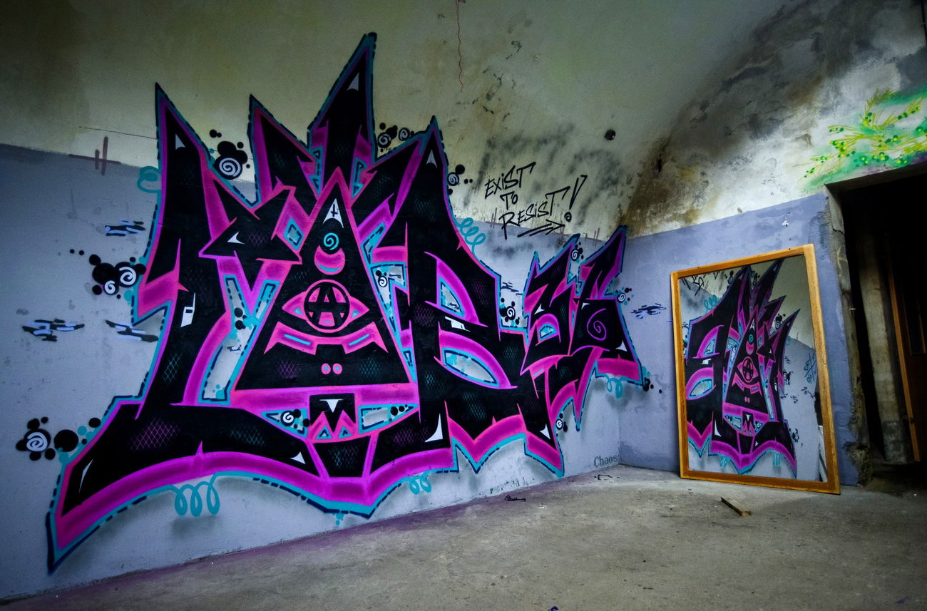Graffiti Wall - Photo by Chaos - lab36 (2017)