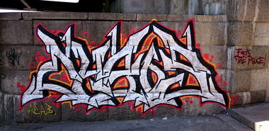 Graffiti Wall - Photo by Chaos - acab (2016)