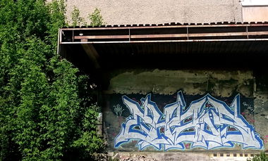 Graffiti Wall in Toruń - Photo by Chaos (2017)