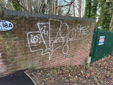 Graffiti Bombing - Photo by Chels23 (2024)