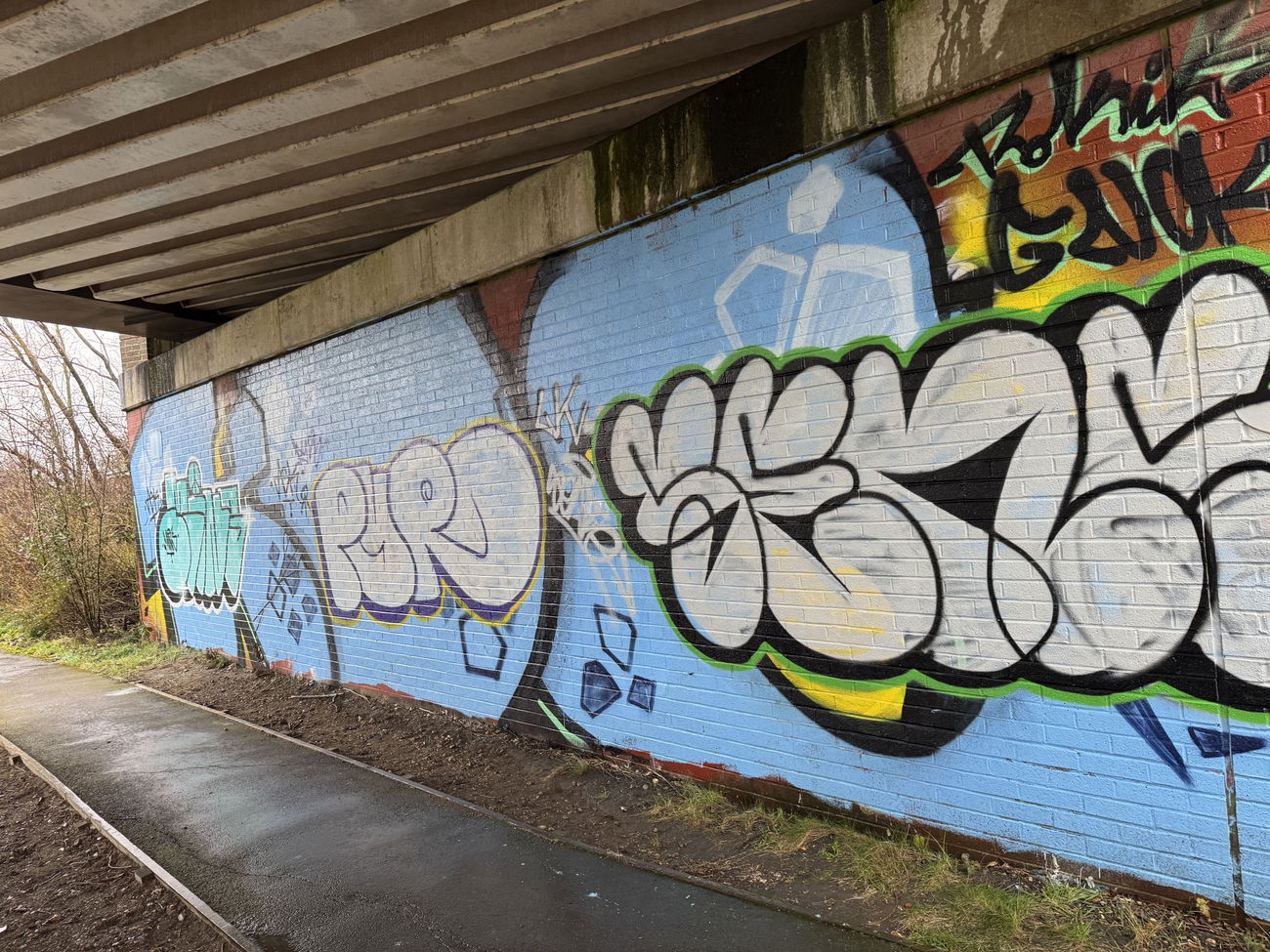 Graffiti Wall - Photo by Chels23 (2025)