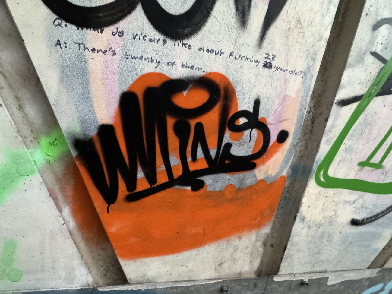 Graffiti Bombing in United Kingdom - Photo by Chels23 (2024)