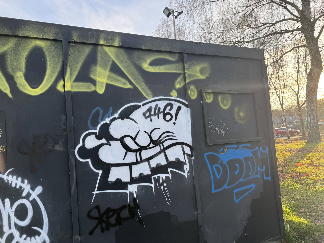 Graffiti Bombing - Photo by Chels23