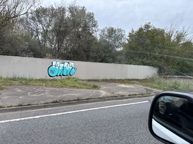 Graffiti Bombing in Rushmoor - Photo by Chels23 - Aldershot, Farnborough, MINS (2024)