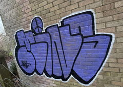 Graffiti Bombing in Aldershot - Photo by Chels23 - Minz, Mins (2024)