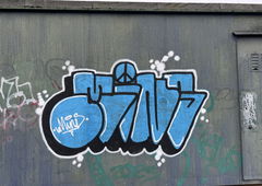 Graffiti Bombing in Aldershot - Photo by Chels23 - Minz, Mins (2024)