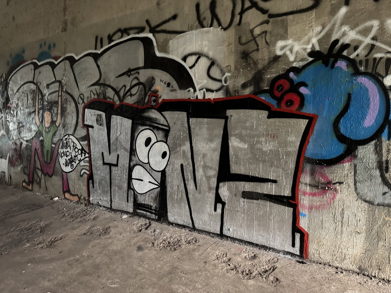 Graffiti Wall - Photo by Chels23 - Mins, Minz, aldershotgraffiti (2024)