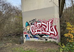 Graffiti Wall in Rushmoor - Photo by Chels23 - Aldershotgraffiti (2024)