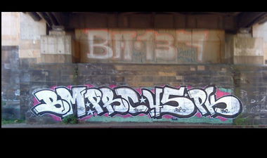 Graffiti Wall in Leipzig - Photo by Chicadelic - BM, PRC, 45