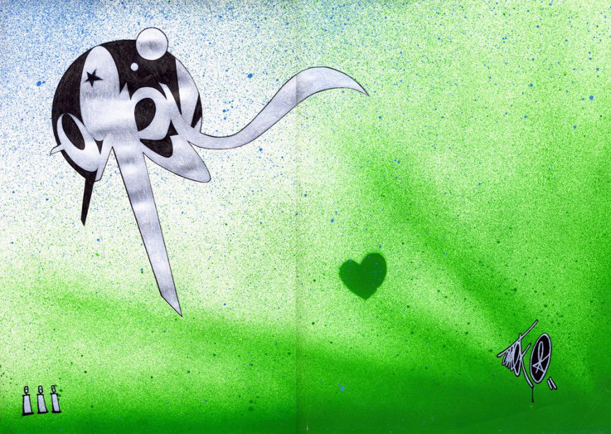 Graffiti Artwork in Murmansk - Photo by Chief (2004)