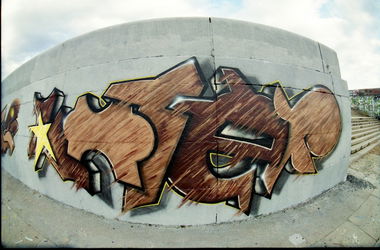 Graffiti Wall in Petersburg - Photo by Chief (2012)