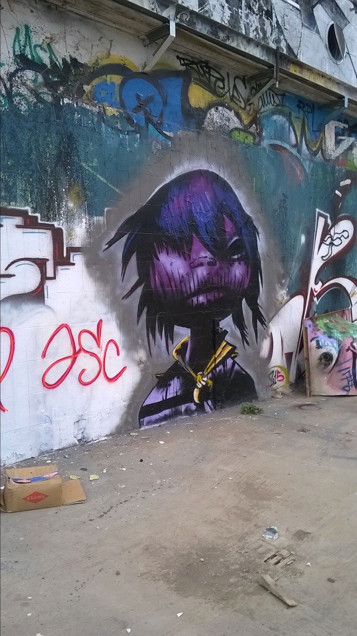 Graffiti Wall in Wiesbaden schlachthof - Photo by Chintz (2015)