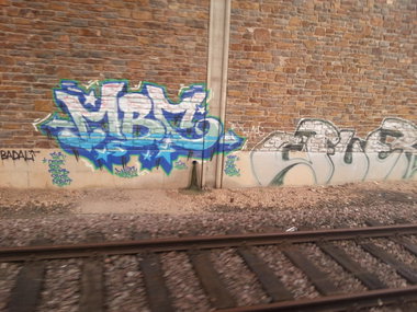 Graffiti Wall in Landkreis Bad Kreuznach - Photo by Chintz - Bad, Münster, am (2014)