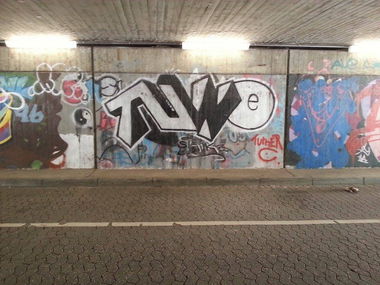 Graffiti Bombing in Bingen - Photo by Chintz - Bad, Kreuznach