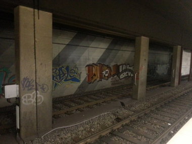 Graffiti Wall in Frankfurt - Photo by Chintz - Hauptwache, Frankfurt