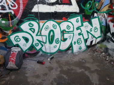 Graffiti Wall - Photo by Chintz (2015)